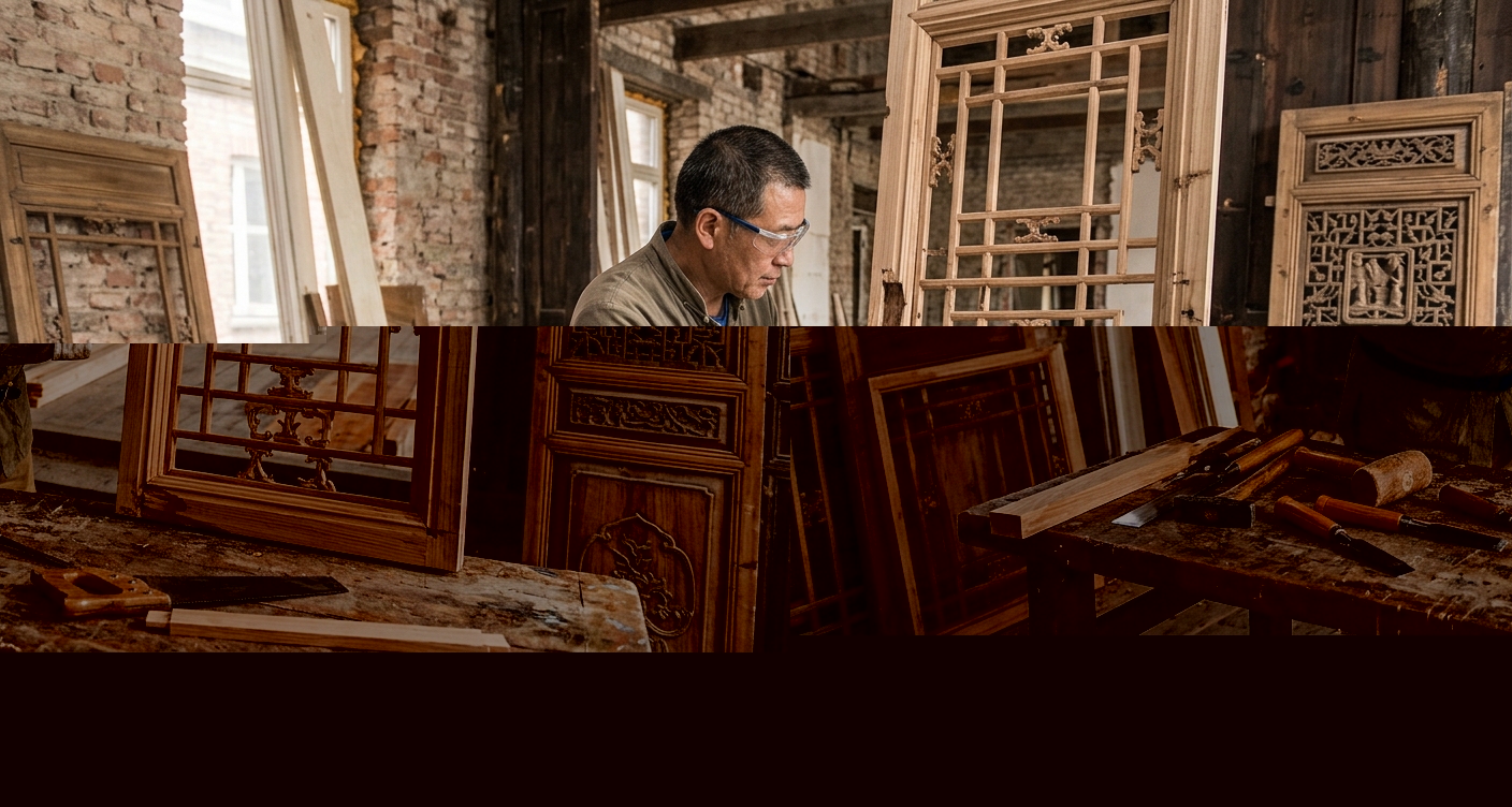 Heritage carpentry — traditional timber repair